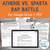 Athens vs Sparta Rap Battle | Ancient Greece Project about