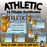 Sports/Athletic Awards Certificate Pack