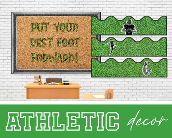 Preview of Athletic Bulletin Board Decor