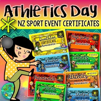Preview of Athletics Day {NZ Sport Event Certificates}