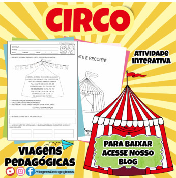 Preview of Atividade Circo - Circus