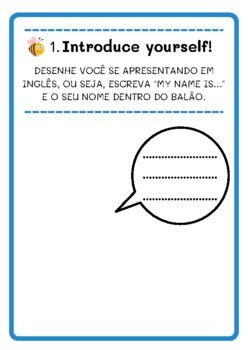 Atividade - Greetings 6 ano - Inglês