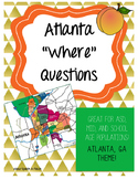 Atlanta "Where" Questions