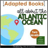 Atlantic Ocean Adapted Books [ Level 1 and Level 2 ] | Ear