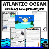 Atlantic Ocean Reading Comprehension Informational Text Wo