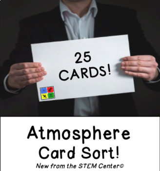 Preview of Atmosphere Card Sort - Distance Learning Friendly