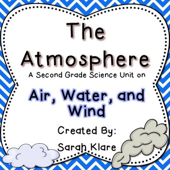 Preview of Atmosphere: A Science unit on Water, Wind, and Air!