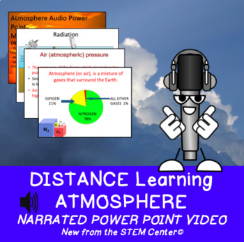 Preview of Atmosphere Distance Learning Narrated Power Point Video