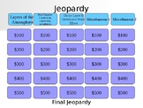 Atmosphere Jeopardy Review Game