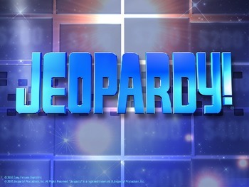 Preview of Atmosphere Jeopardy Game