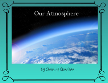 Preview of Atmosphere SMARTboard Unit Lesson - VA 6th Gr. SOLs - Layers & Pollution