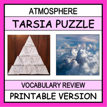 Preview of Atmosphere TARSIA Puzzle | Print, Cut & Ready to Go