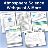 Atmosphere Webquest | Editable Digital Science Activities 
