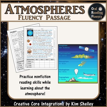 Preview of Atmospheres Fluency Passage