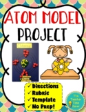 Atoms Model Project - Periodic Table of Elements Activity 