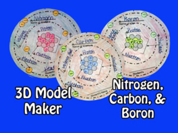 atom model project boron
