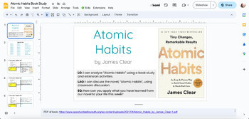 Preview of Atomic Habits Book Study