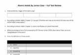Atomic Habits Final Test and Review