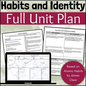 Atomic Habits Inspired FULL UNIT PLAN: Goal Research and Poetry Analysis