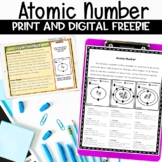 Atomic Number  Counting Atoms Activity