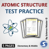 Atomic Structure Test Practice