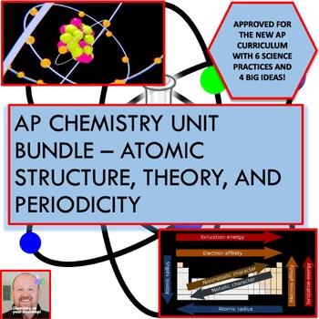 Preview of AP Chemistry Unit Bundle - Atomic Structure and Periodicity - INCLUDES PES