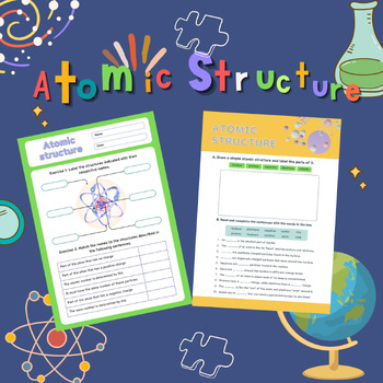 Preview of Atomic Structure basic knowledge worksheet