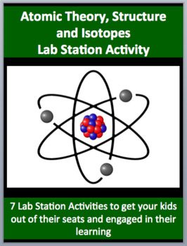 Preview of Atomic Theory, Structure and Isotopes - 7 Engaging Lab Stations