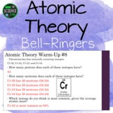 Atomic Theory Bell Ringers