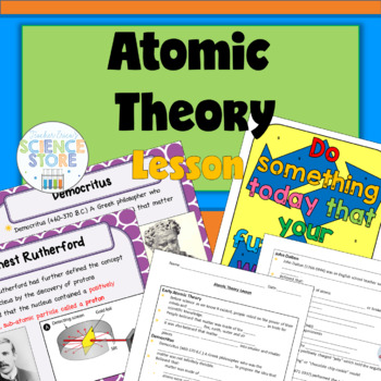Preview of Atomic Theory Lesson