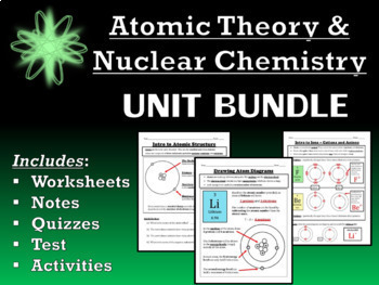 Preview of Atomic Theory and Nuclear Chemistry -- Unit Bundle