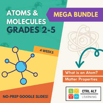 Preview of Atoms & Molecules HyperDoc Series - Grade 3 BC Science