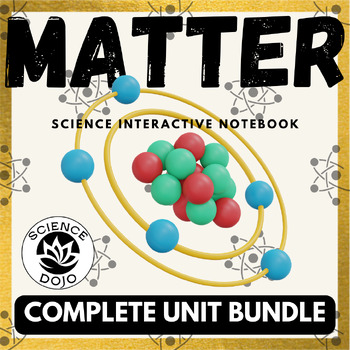 Preview of Atoms, Periodic Table of Elements and Matter Unit Bundle