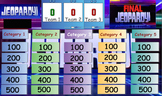 Atoms; The Building Blocks of Matter Review Game, Jeopardy