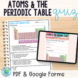 Atoms & The Periodic Table Quiz