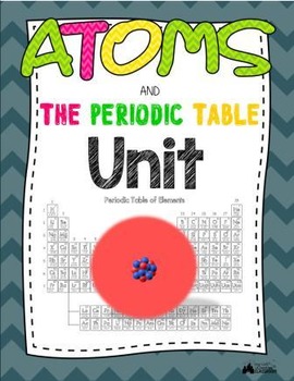 Preview of Atoms & The Periodic Table Unit - Includes Power Point, Activities, & Printables