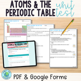 Atoms & The Periodic Table Unit Test