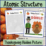 Atoms and Atomic Structure Science Thanksgiving Color By Number