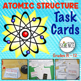 Atoms and Atomic Structure Task Cards - History of the Ato