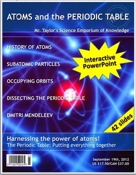 Preview of Atoms and the Periodic Table: Interactive PowerPoint