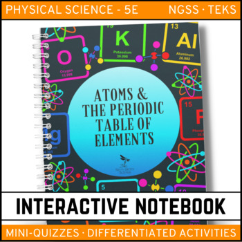 Preview of Atoms and the Periodic Table Interactive Notebook