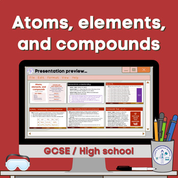 Preview of Atoms elements and compounds