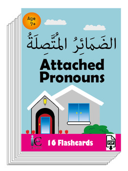 Preview of Arabic Attached Pronoun Flashcards