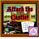 Attack a castle in the Middle Ages powerpoint and workshee