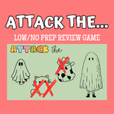 Attack the... Review Game (Low/No Prep)