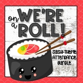 Attendance BUNDLE Sushi Theme, 6-week Small Group and Whol