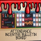 Attendance Bulletin Board, Attendance Tracker Slime Theme