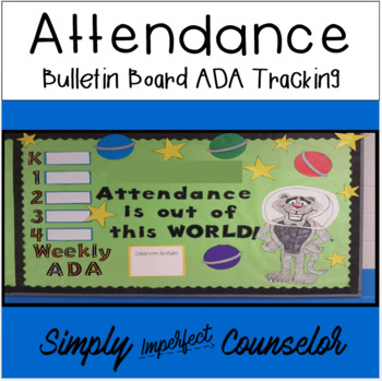 Preview of Attendance Bulletin Board - Tracking Classroom ADA