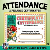 Attendance Certificate 4