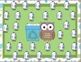 Attendance Earth Day for SmartBoard with Owl Graphics